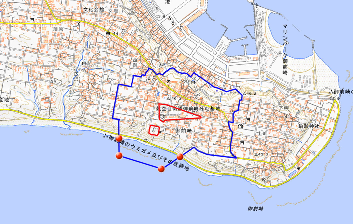 規制区域