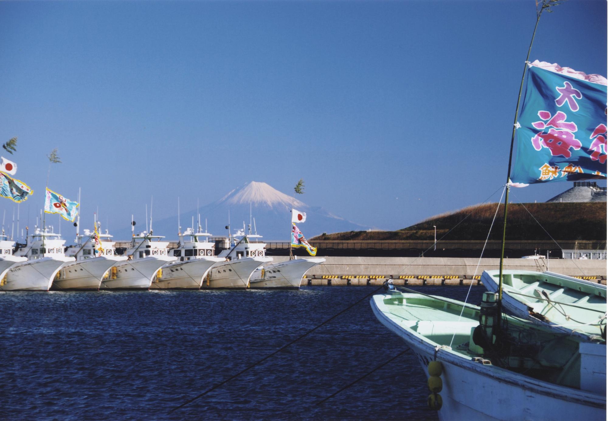 御前崎の港