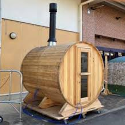 バレル型サウナ