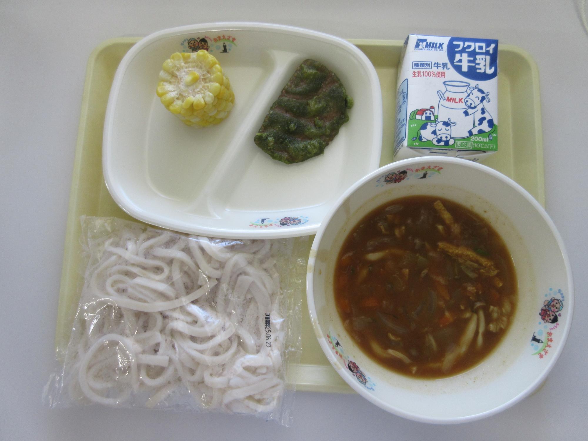 6/23の給食写真