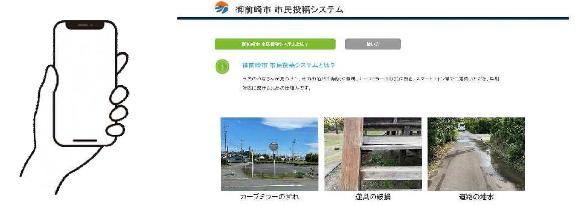 市民投稿システム画像