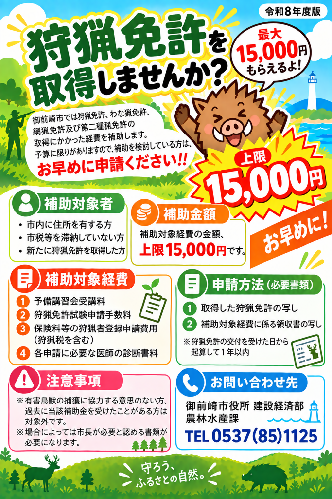 免許チラシ