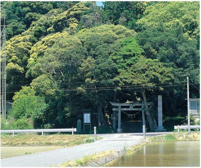 比木賀茂神社社叢