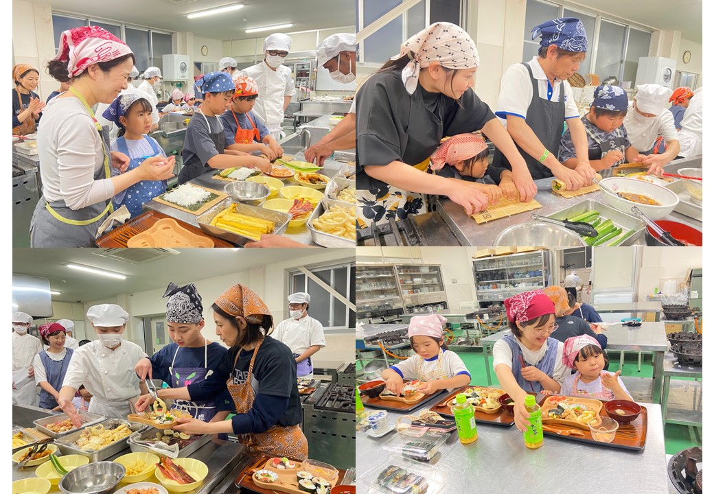 だれでも食堂もぐもぐマツイ学園（親子で食事）