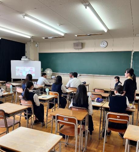 【池新田高校】打合せの様子