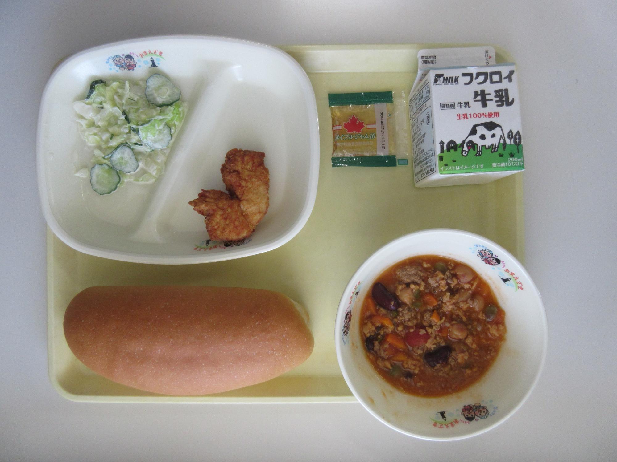 6月12日の給食写真